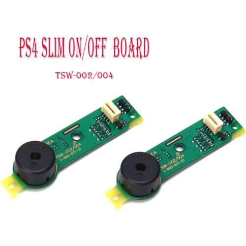 10PCS Original RF Board Power on/off Switch Power Eject Button PCB Board with Flex Cable TSW-003 TSW-002 for ps4 slim