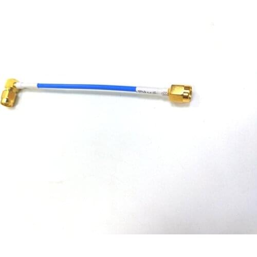 20pcs Right Angle SMA male to SMA Plug RG405 Semi Flexible RF LOW LOSS 3G 4G Cable