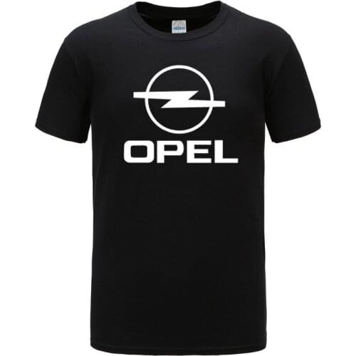2021 new Style T shirts Men Summer Fashion Opel T-shirt Casual Short Sleeve T shirt Short Sleeve tshirt S-2XL cotton