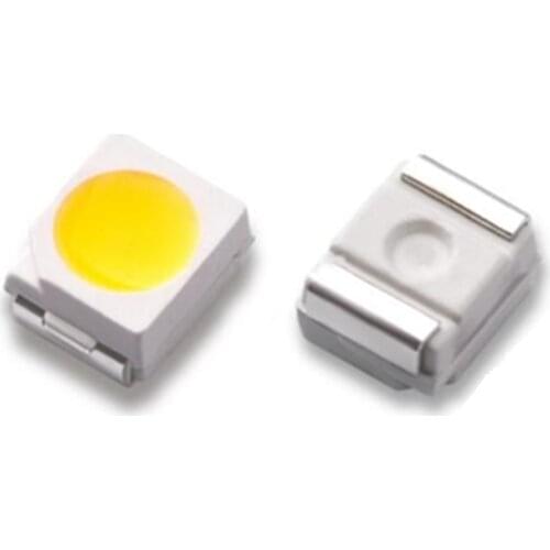 22000PCS 3528 White LED SMD-2 4000-45000k 3.0-3.2v 20ma 7-8lm Ultral Bright Light Beads RoHs Free Shipping