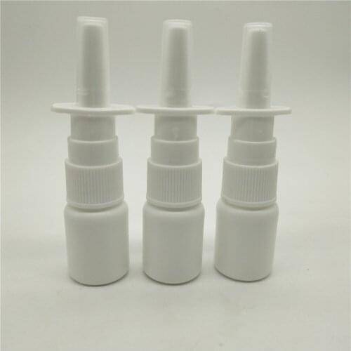 Free shipping 50pcs/lot 5ml 0.17oz 5cc HDPE plastic mini pocket nasal spray pump wash bottle for personal cleaning