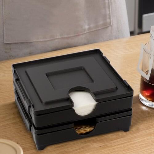 COFFEE PAPER FILTER SPECIALIZED FOR STORAGEPaper Filter Box COFFEE PAPER FILTER ADSORPTION STORAGE Filter Paper Holder Filter