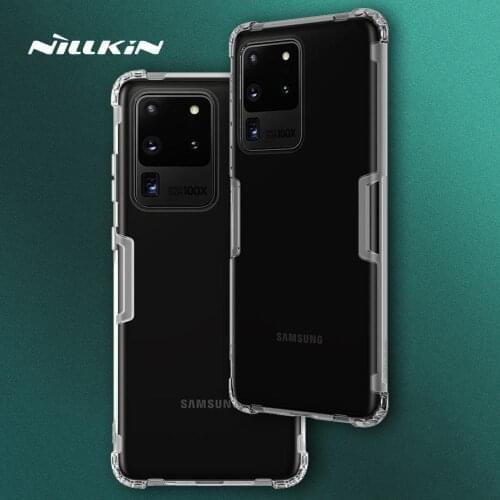 Nillkin for Samsung Galaxy S20 Ultra 5G Case TPU Soft Silicone Back Cover Slim Protective Phone Case for Samsung S20 Plus Case