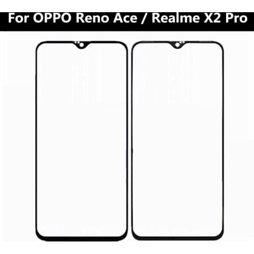 For OPPO Reno ACE / Realme X2 Pro Touch Screen Front Glass Touchpad Replacement Outer Panel Lens Cover Repair Part