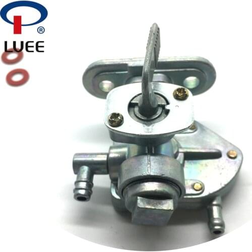 LVEE CY80 Gas Petcock Fuel Tap Valve Switch Vacuum Pump For Suzuki LT400 LTA400 LTF400 For Kawasaki