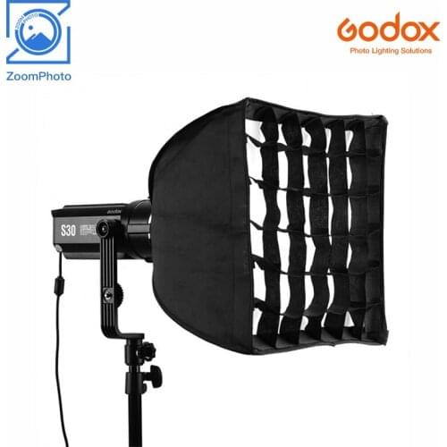 Godox SA-30 Softbox With Grid 30CMx30CM Accessories Perfect For Godox S30 Focusing LED Video Light