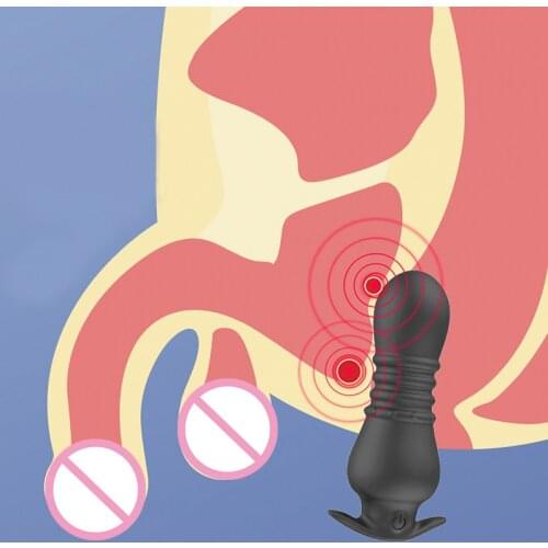 ARTS FEELER 10 Speeds Remote Control Vibrator Prostate Massager Butt Plug Waterproof USB Charging Vibrating Anal Sex Toy For Men