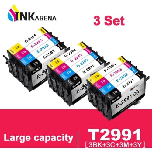 INKARENA T2991 T2992 T2993 T2994 Refill Ink Cartridge For Epson T29XL 29XL XP245 XP332 XP335 XP342 XP345 XP435 XP432 Printer