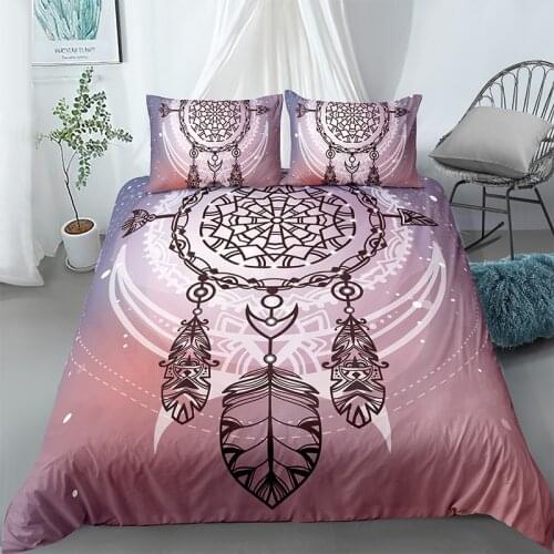 Dream-catcher Boho Bedding Set Dreamland Duvet Cover And Pillowcase Queen King Size Bed Sets