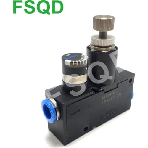 LRMA-QS-4,6,8 FSQD FESTO Valve Terminal Pressure Regulator With Connector Perform Pneumatic Components Air Tool LRMA LR Series