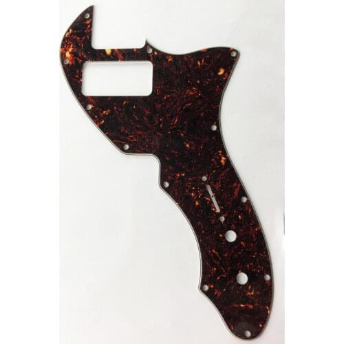 Pleroo Guitar Parts - For Tele 69 Thinline Guitar Pickguard Scratch Plate With TV Jones Humbucker