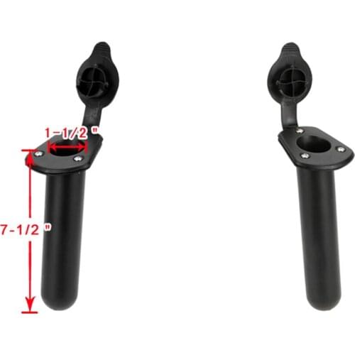 Nylon Fishing Tackle Accessory tool Fishing Rod rack Holder Tackle with Cap Cover Gasket for Kayak Boat Canoe 7739N