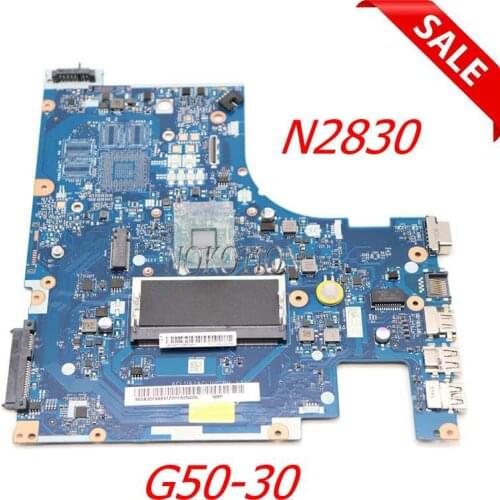 NOKOTION ACLU9 ACLU0 NM-A311 Laptop motherboard For lenovo Ideapad G50-30 SR1W4 N2830 CPU Main board works