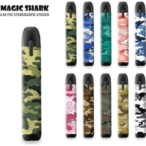 Magic Shark New Camouflage Military Army Printing Label Sticker For Myblu Skin Myblu Cover Case Sticker for Myblu