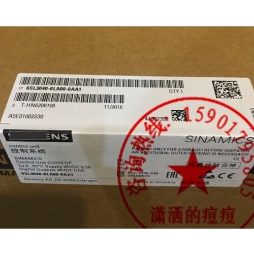 New original 6SL3040-0LA01-0AA1 S120 control unit CU310PN module spot