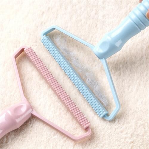 Portable Manual Clothes Lint Remover Fuzz Fabric Shaver Brush Tool Coat Double Sided Hair Removal Ball Woven Coat Sweater Shaver