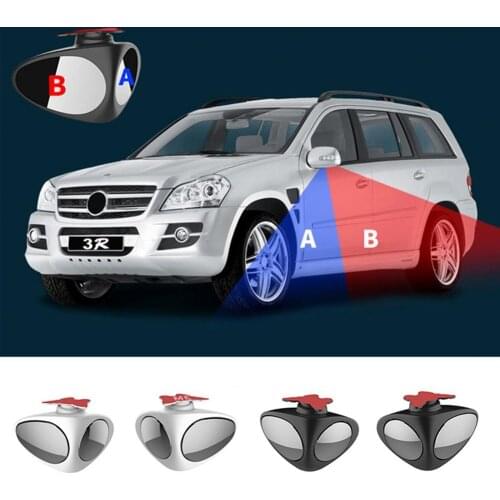 80% Hot Sales Car Wide Angle 360 Degree Rotation Blind Spot Rearview Front Wheel Convex Mirror