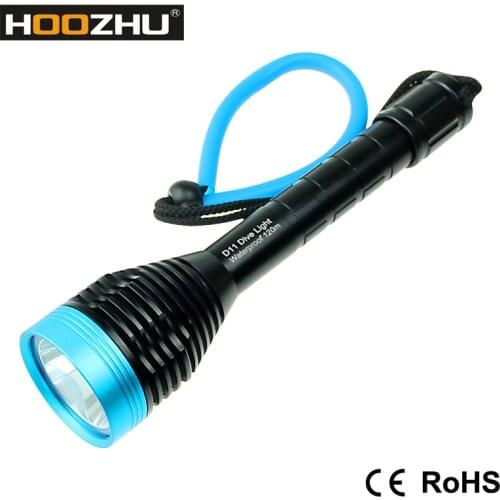 Super Long Runtime 2-8 hrs Deep Waterproof 100m Scuba Diving LED Torch Light Max 1000 lm LED Diving Torch Lamps D11