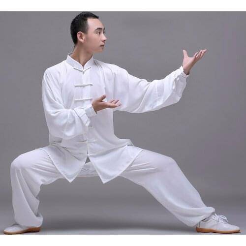 Unisex Quality cotton+silk Tai Chi Suit men women child uniform martial art kung fu clothes gift China Exercise WuShu costume