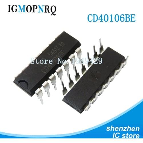 10PCS CD40106BE DIP14 CD40106 DIP 40106BE DIP-14 new and IC