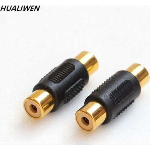 AV Video Cable for female-female cable connector RCA Lotus female to female gold plated