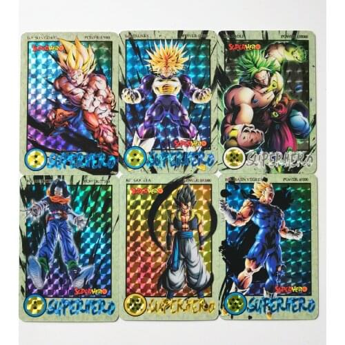 27pcs/set Super Dragon Ball Z Ink Relief Heroes Battle Card Ultra Instinct Goku Vegeta Game Collection Cards