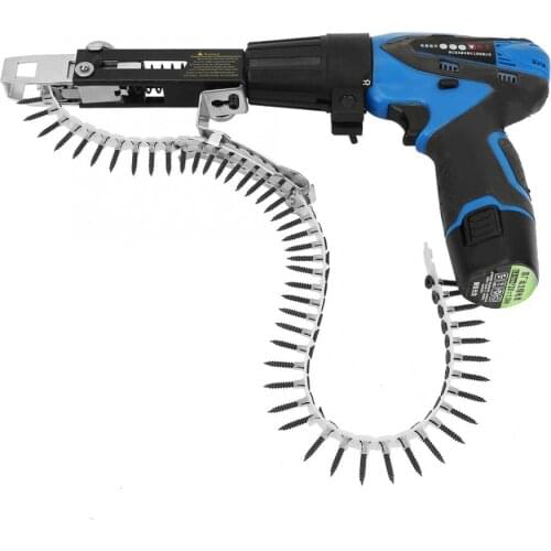 3Pcs Chain Nail Gun Adapter Woodwork Automatic Nail Gun Adapter Electric Drill Chain Attachment Set