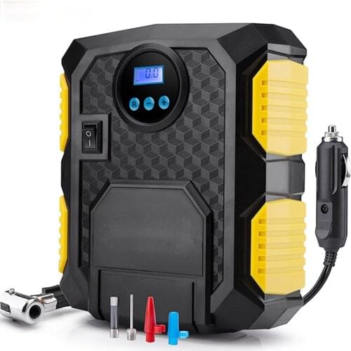 Digital Tire Inflator DC 12 Volt Car Portable Air Compressor Pump 150 PSI Car Air Compressor for Car Bicycles Motorcycles