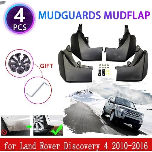 For Land Rover Discovery 4 LR4 L319 2010 2011 2012 2013 2015 2016 Mudguard Mudflap Fender Flaps Splash Guard Protect Accessories