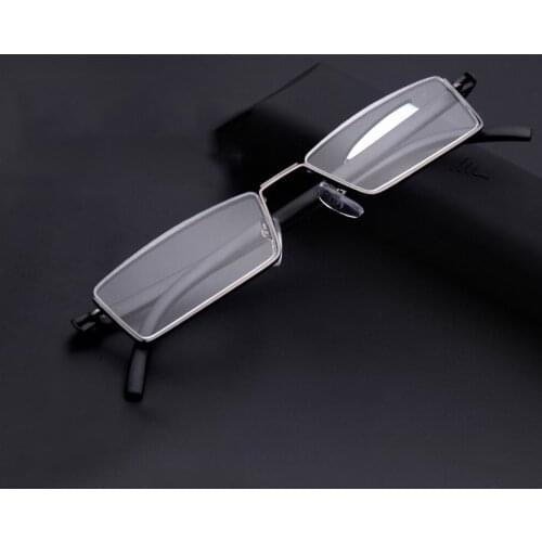 Tr90 Bendable Reading Glasses Women Men Rectangle Semi Rim Colorful Frame Superlight Anti Blu Classic Fashion 1 2 3 to 4