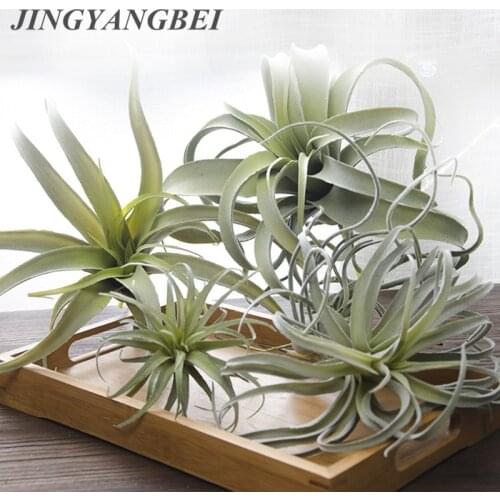 Artificial Air Grass Hair planting pineapple Fake Plastic Plant Vine Hanging Leaves Rattan Home Wedding Wall Garland Decoration