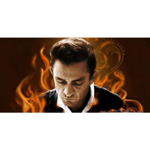 Fashion Johnny Cash Pattern Large Bamboo Fiber Beach Towel Drying Bath Towel Gym Sports Towel For Adults And Kids 140x70cm