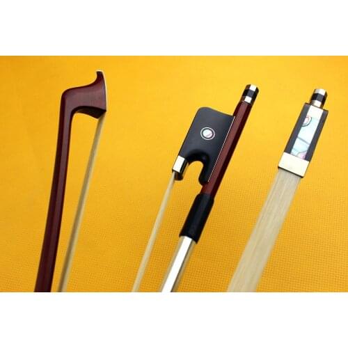 New 4/4 full size Brazil wood cello bow ebony frog high quality