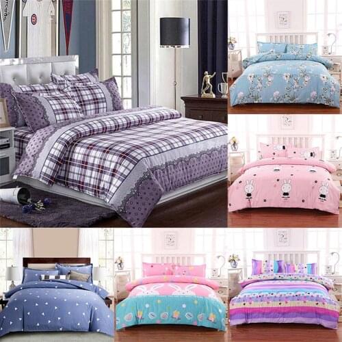 Skin-friendly Sanding Quilt Cover Single Quilt Cover Bedding Student Dormitory 1.5 M 1.8 M 2 M Quilt Cover