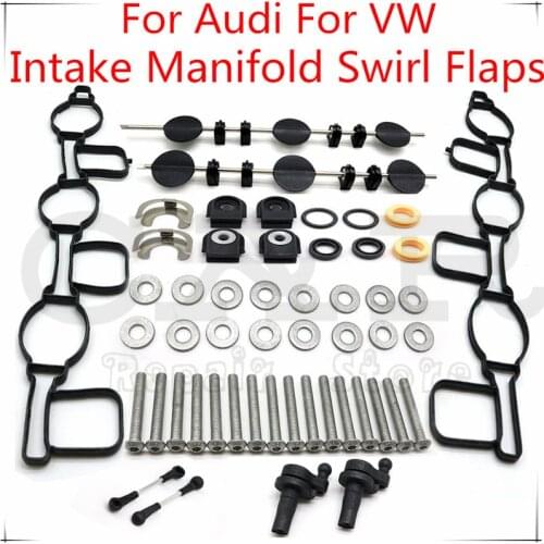 Full Set Intake Manifold Swirl Flaps For Audi For VW 059129711 059129711AL 059129711T 06V129709 059129711CK 059129712 059129086