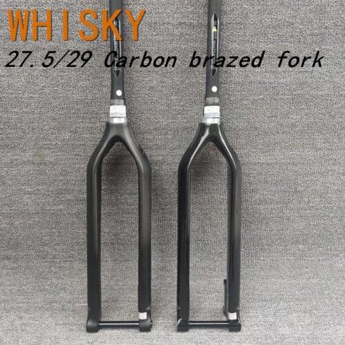 WHISKY Carbon 29er MTB bicycle fork tapered thru axle 15-millimeter bike mountain bike 29 running used bike fork