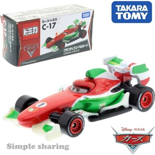 Takara Tomy Disney Cars Tomica C-17 Francesco Bernoulli (standard Type)