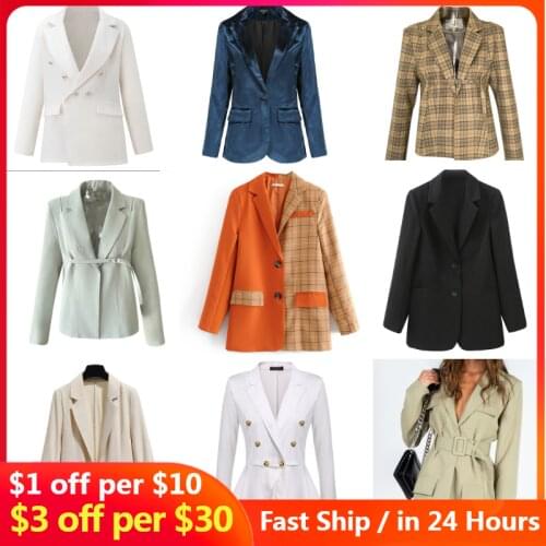 Женские повседневные пиджаки Vaiquela China At AliExpress