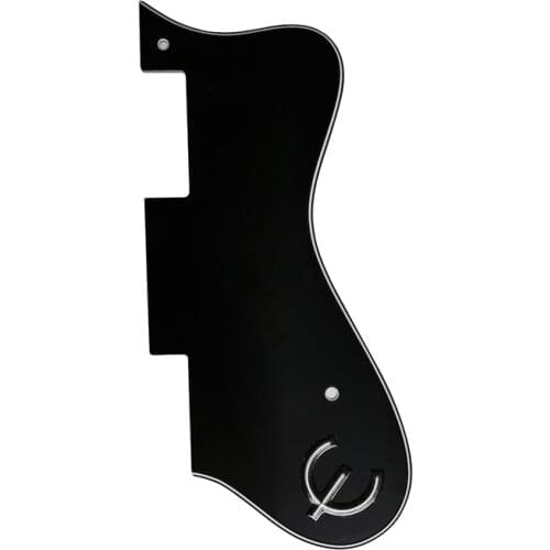 Pleroo Cusotm Parts For US Epi ES335 Dot Guitar Pickguard Scratch Plate & E Logo Various colors Are Available