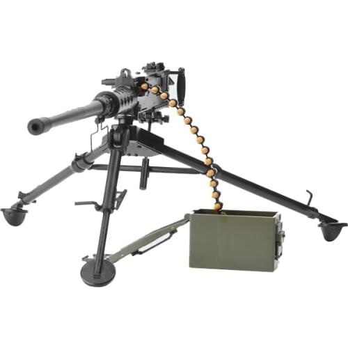 1/6 Scale M2 Browning Machine Gun Model Military US Army Assembly Toy for Action Figure Accesssories