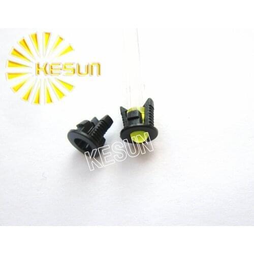 1000 x 3MM Led Holder Plastic Black LED Connector Long Short Leg Buckle led Bezel Holder for 3mm Light-emitting Diode