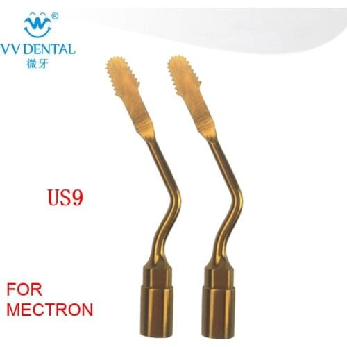 2PCS US9 Dental Surgery Tip For MECTRON PIEZOSURGERY Bone Cutting