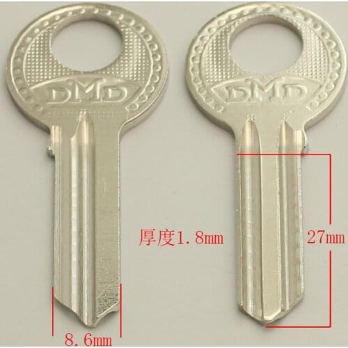 A245 Wholesale Locksmith Brass House Home Door Blank Empty Key Blanks Keys 25 pieces/lot