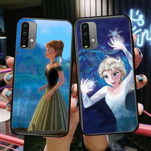 Anna from Frozen Phone Case For XiaoMi Redmi 11 lite 9C 8A 7A Pro 10T 5G Cover Mi 10 Ultra Poco M3 X3 NFC 8 SE cover