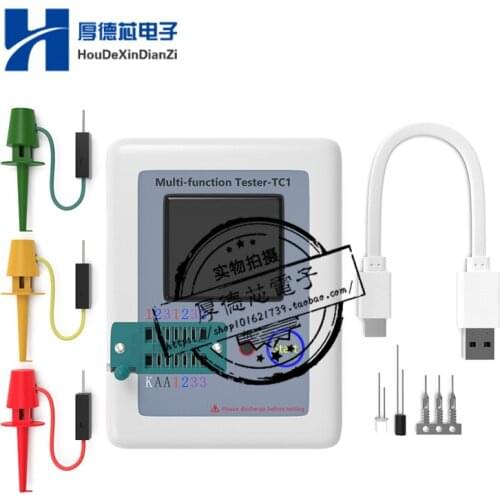 LCR-TC1 T7T4 Transistor MOS Transistor Tester Graphical Capacitance Inductance ESR Table