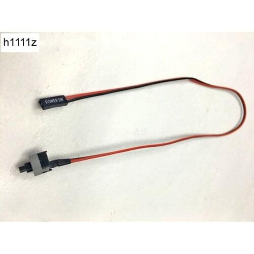 H1111Z 10pcs New 50cm Host Motherboard PC power button SW Switch On/OFF Cable Reset Adapter Cord For BTC Mining Miner Machine