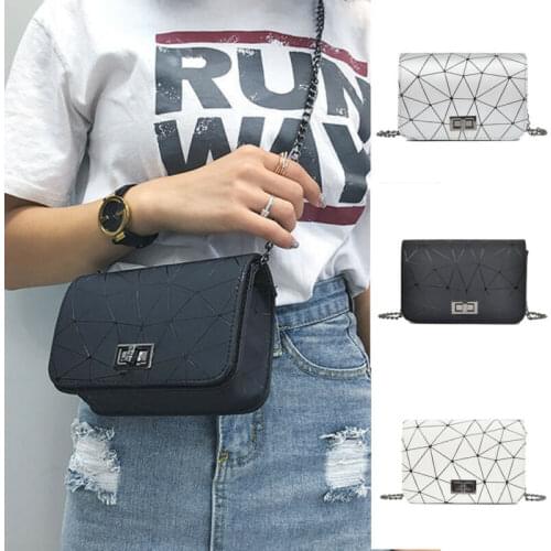 Fashion Women Shoulder Bags PU Leather Handbag Chain Cross Body Bag Tote Wedding Party Pouch Bags