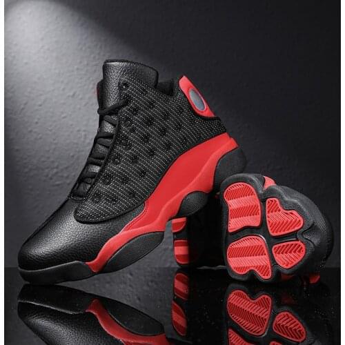 Mens Boots Breathable Men Basketball Shoes Athletic Ankle Boots Big Size Durable Rubber Outsole Sneakers Man 2021 Winter Botas