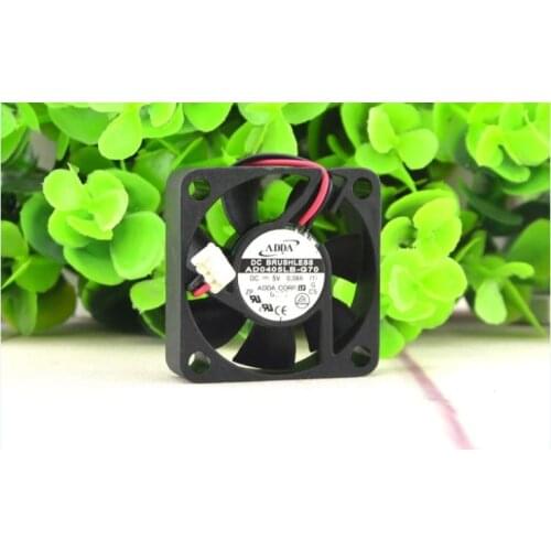 Genuine ADDA AD0405LB - G70 40*40*10mm 4cm 4010 DC 5V 0.08A 2-lines 3pin ball bearing cooling fan