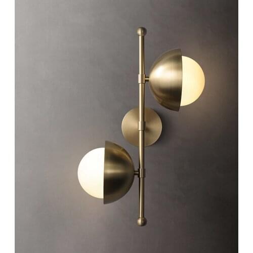 Nordice wandlamp iron bedroom living room corridor monkey lamp home deco